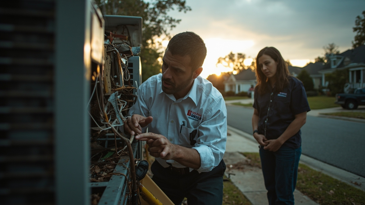 Storm Damage HVAC Repair in Charlotte – Emergency Response Teams Dispatched Within 60 Minutes
