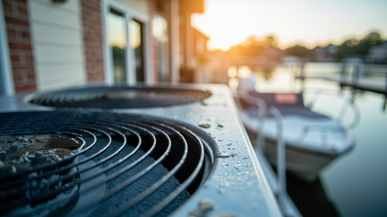Why lakefront Mooresville homes need specific corrosion protection for their AC units